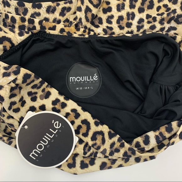 mouille swimwear Leopard One-Piece Suit Size Large NWT - Picture 10 of 12